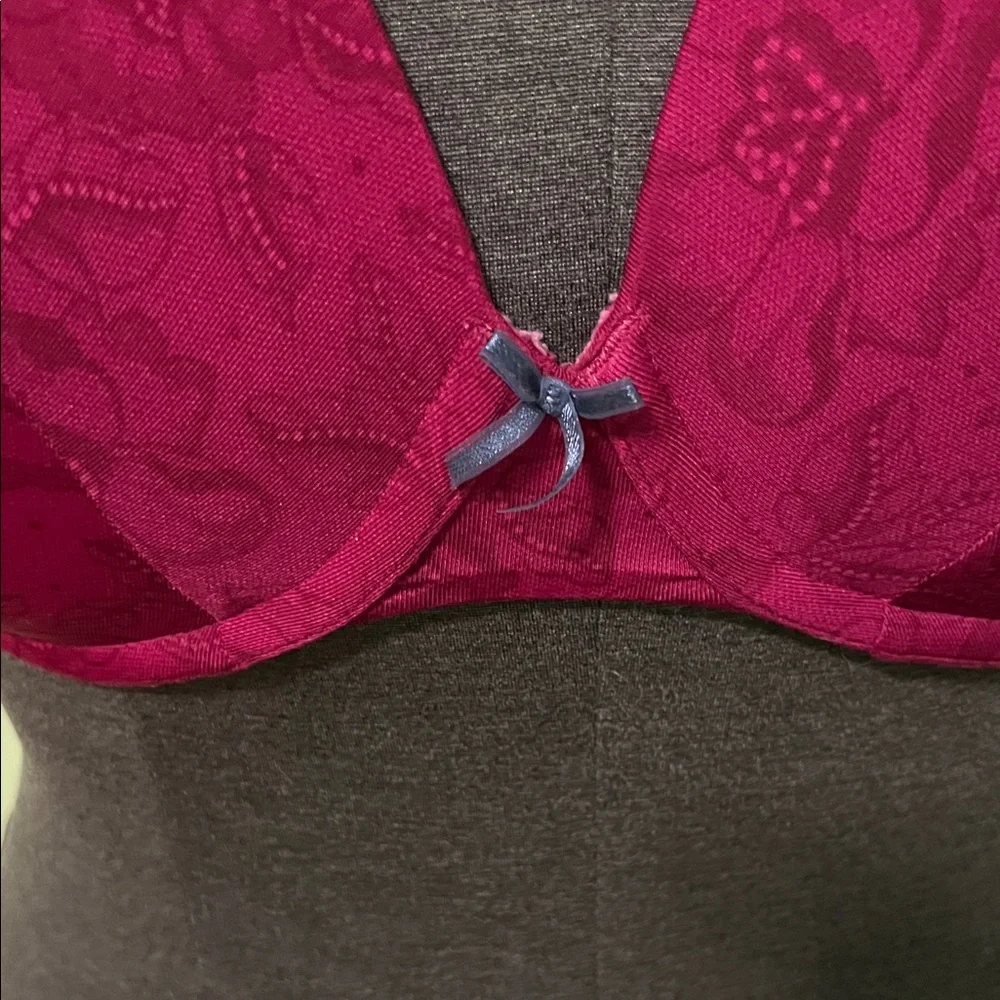 Cacique Fuchsia Look Lace Bra - Picture 3 of 12